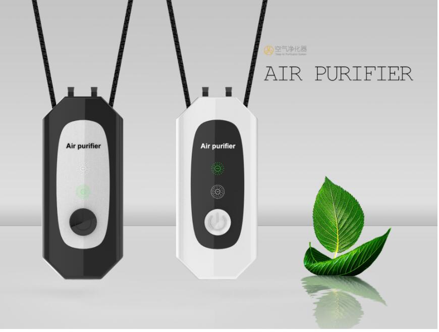 首掛け 空気清浄機　 清浄機 ポータブル　携帯式　おしゃれ　0放射　携帯型空気清浄機　小型空気浄化器