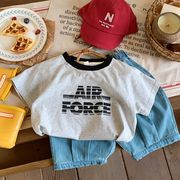 ★Boys★ Air Force 半袖　キッズTシャツ キャンプ　95％綿　韓国キッズファッション