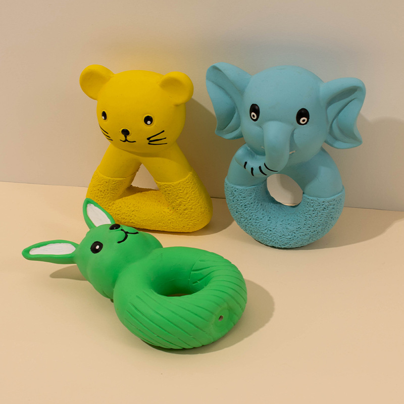 ペット用品 おもちゃ 玩具 卵 TPR シリコン 歯磨き 犬 猫
