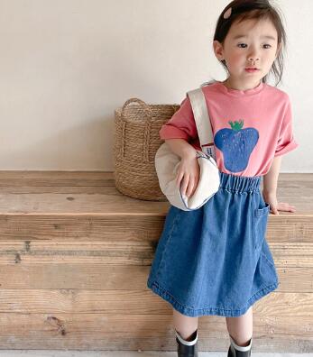 子供用アパレル　スカート　韓国風　80-130