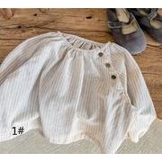 子供用アパレル　Tシャツ　2色　長袖　80-130