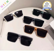 2023新作★sunglasses★サングラス 紫外線カット 方形 UV400 偏光サングラス ファッション