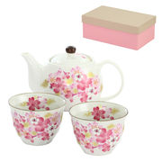 【ご紹介します！安心の日本製！人気の桜の食器！】華きららポット茶器