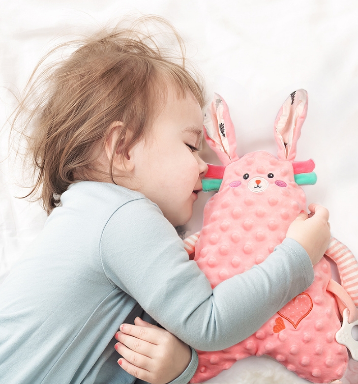 ベビー用品   赤ちゃん   ベビー寝かしつけ用   動物   おもちゃ   噛み   寝具  眠り   ぬいぐるみ  4色