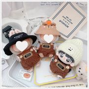 新作  ぬいぐるみ用服   可愛いサロペット着せ替え服  おもちゃ  人形 ミニドール 10cmドールハウス