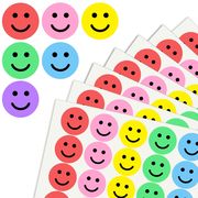 ご褒美シール　スマイル　ありがとうシール  手帳ステッカー　1点24シート　封印シール