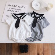 2025夏新作  韓国風子供服  ベビー服   キッズ    ロンパース   つなぎ    男女兼用  2色