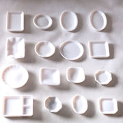 ins   モデル    ミニチュア    インテリア置物    おもちゃ  デコレーション   純白  お皿   16種類