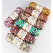 毛糸   編み物道具  ウール  手作り用品   手芸diy用デコレーション  デコパーツ    100g玉卷  直径2.5mm