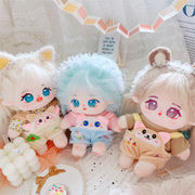 新作  ぬいぐるみ用服   可愛いサロペット着せ替え服  おもちゃ  人形 ミニドール20cmドールハウス