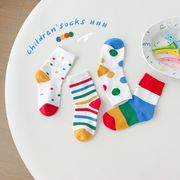 2025新作  秋冬   韓国風子供服  キッズ靴下   ソックス    ins  カジュアル  子供靴下