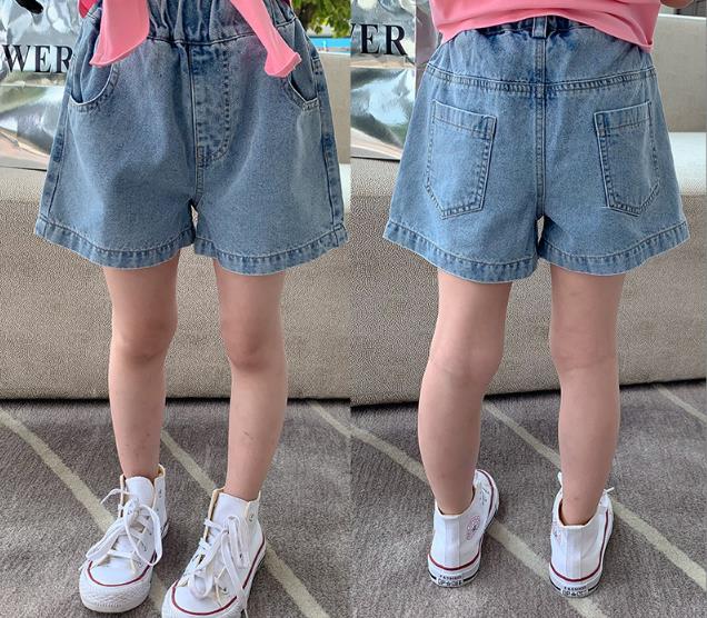 夏人気   韓国風子供服   キッズ  ベビー服  子供ズボン  かわいい  デニムパンツ  ショートパンツ