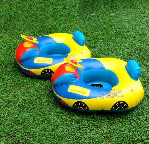 2023夏新作  ハワイ 子供浮き輪   ビーチ用   水遊び用品  子供用 水泳  外遊び    海水浴 車