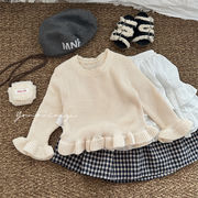 2024秋新作   韓国風子供服   キッズ服    トップス    セーター