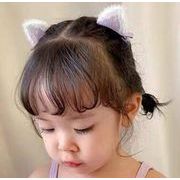 猫耳 ヘアピン  かわいい 子供 人気の猫の耳の形のデザインを採用 大人 キッズ 女の子