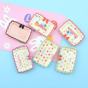 新入荷 デコパーツ デコ素材 DIY素材 樹脂  ミニ皿 手芸材料 飾り写真撮影の小道具 卓上置物 粘土用皿