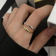 新作　リング　指輪　アクセサリー　韓国ファッション　合わせやすい 　フリル  高級感