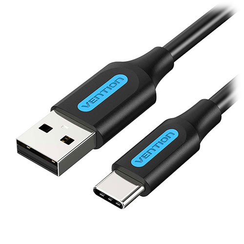 VENTION USB 2.0 A Male to USB-C Maleケーブル 3m B