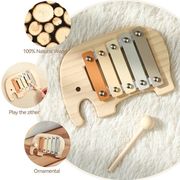 INS 琴 木製 知育玩具 ベビー用品  赤ちゃん 音がする 子供用品 おもちゃ ベビー用玩具  2色