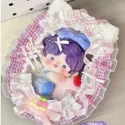 推し活ぬいぐるみ用バッグ 人形doll BJD 収納バッグ ミニチュア ミニドール クリアケース 10*6.5*4cm