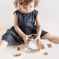 子供用  玩具  おもちゃ  知育玩具   撮影道具  木製   遊び用  積み木  ビーズ  2色