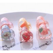 手芸DIYデコ素材 貼り付けパーツ DIY素材樹脂アクセサリーパーツ デコパーツデコパーツ 手芸材料6色