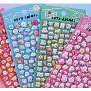 ミニ  立体シール 3Dステッカー シール 立体ステッカーぷっくりシール ぷくぷくシール