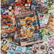 DIY手芸   包装貼紙シーリングステッカー 手帳ステッカー ラベルシール 手帳 贈り物文房具梱包10色