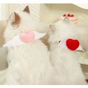人気 ペット用品 ペット用の首輪   猫犬兼用 犬用よだれかけ  かわいい   首輪  ネックレス2色