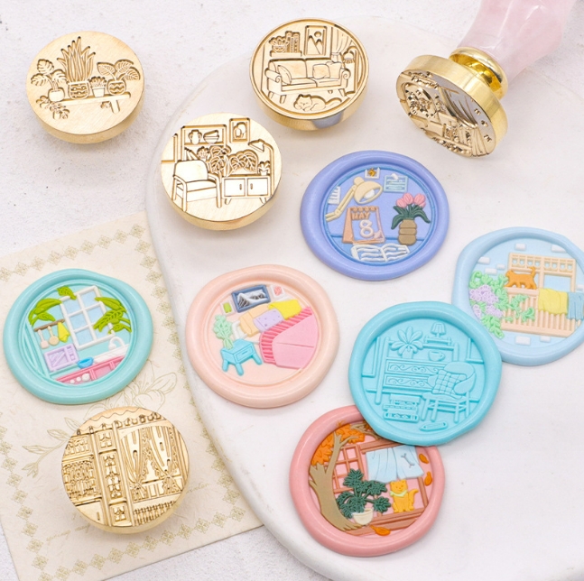 スタンプの柄 屋内シリーズ ヘッド シーリングスタンプ シーリング