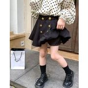 秋新作 韓国風子供服  キッズ  ベビー服  女の子  ボトムス   スカート   ファッション