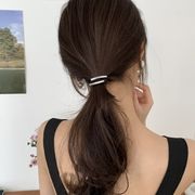 ヘアゴム　ヘアアクセサリー　デザイン　シンプル　韓国風　髪飾り