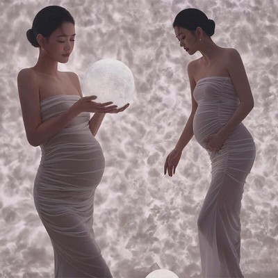 マタニティ 撮影用 ドレス 産前 妊娠中 記念写真 マタニティフォト 