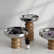 INS 人気   木  食器   玄関置物 インテリア    置物を飾る  トレイ  収納   皿を捧げる   創意撮影装具