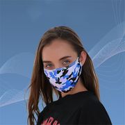 マスク コットン 防菌 防臭 洗える 3枚 大人用 抗菌 UVカット 花粉対策 布マスク プリント