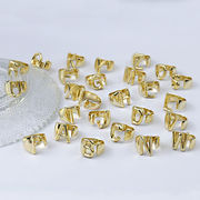 925シルバー リング　アクセサリー 指輪　ハンドメイド 指輪　アルファベット アクセサリーパーツ