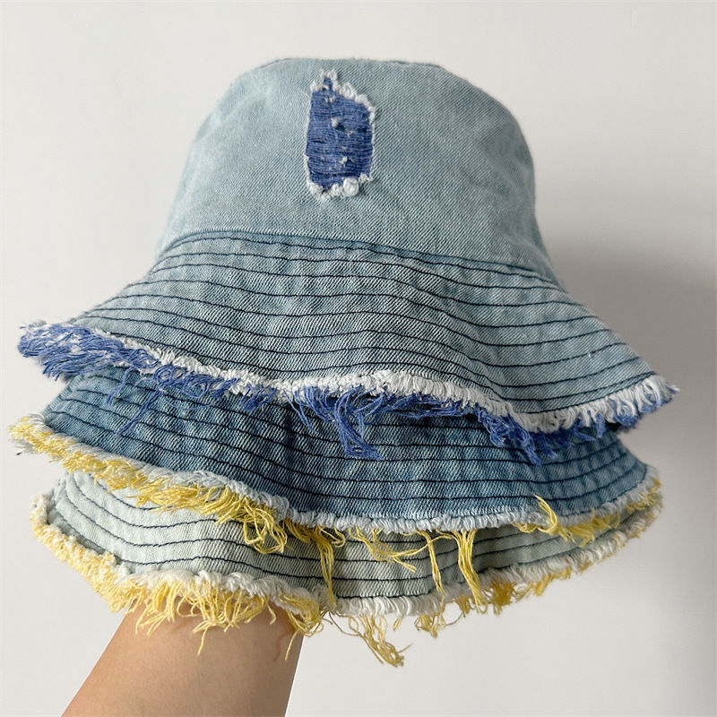 帽子　バケットハット　デニム　韓国ファッション　レディース　春夏
