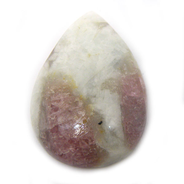 ≪スペシャルルース/即納≫天然石 ルベライト/トルマリンinクォーツ 25.5x18x5mm