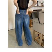 買うなら今&#8252;限定大特価 韓国ファッション ロングパンツ カジュアルパンツ 快適である ジーンズ
