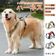 ハーネス リード 5m ロープ 小型犬 大型犬 ペット 可愛い ワンちゃん 可愛い 胴輪 光反射