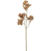【造花】メタリックアキレアブランチ　ブラウンゴールド　ＦＳ　－６２１３ＢＧＯ