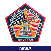WAPPEN【NASA-STS-104】ワッペン ナサ
