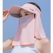 夏マスク ネックウォーマー フェイスマスク 洗える 透湿 紫外線対策 キャップ サンバイザー