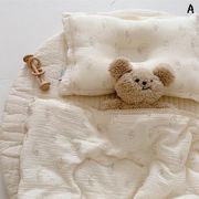 子供用布団　 枕　寝具セット  お昼寝 　120*150cm 大豆　韓国子供寝具用品