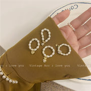 淡水パール指輪　アクセサリー　レディース　ファッション　デザイン　ビンテージ