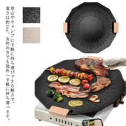 直径35CM  グリドル 鉄板 丸型  韓国 グリル グリルパン ステーキ 焼肉 プレート