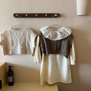 ★Boys&Girls★　子供ニットベスト　ショートセーター　80~140cm 　韓国キッズファッション