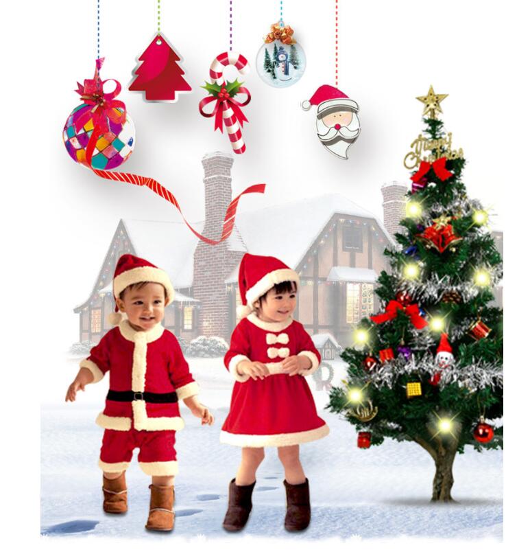 クリスマス衣装 子供服 クリスマスツリー ピエロ サンタ コスプレ サンタクロース衣装 仮装 コスチューム