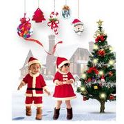 クリスマス衣装 子供服 クリスマスツリー ピエロ サンタ コスプレ サンタクロース衣装 仮装 コスチューム