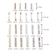 ネイルパーツ ジェルネイル ビジュースティックパーツ [ゴールド/シルバー]